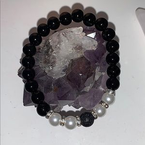 Beaded karma bracelet
